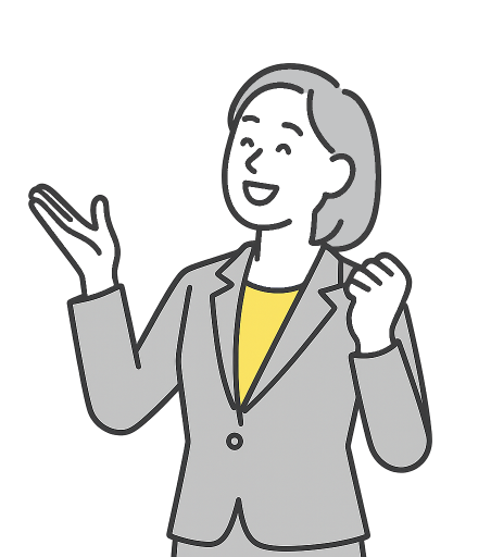 サポート説明女性