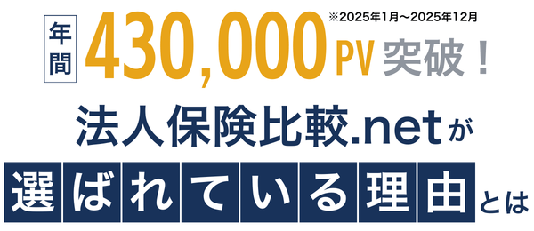 年間47,000PV突破！（2024年1月～12月）法人保険比較.netが選ばれている理由とは？